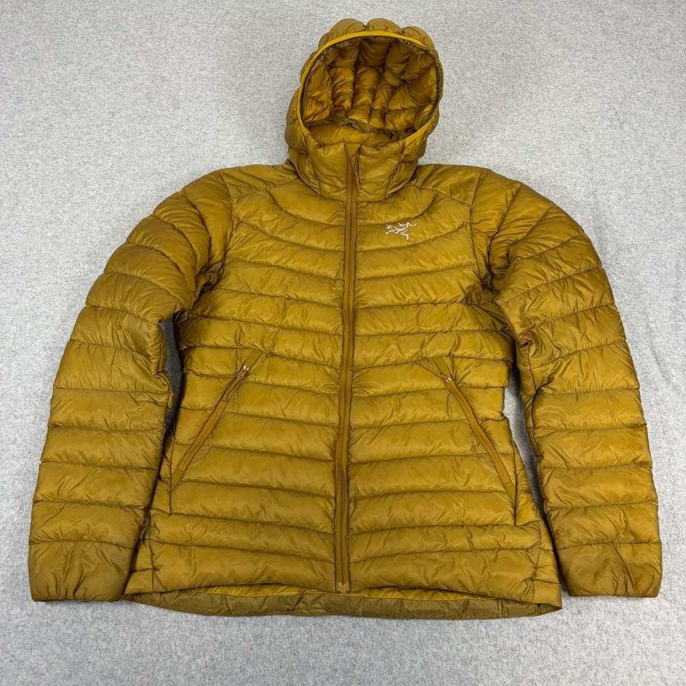 Arcteryx Cerium LT Hoody Womens Small Yellow Gorpcore Outdoors Puffer Jacket